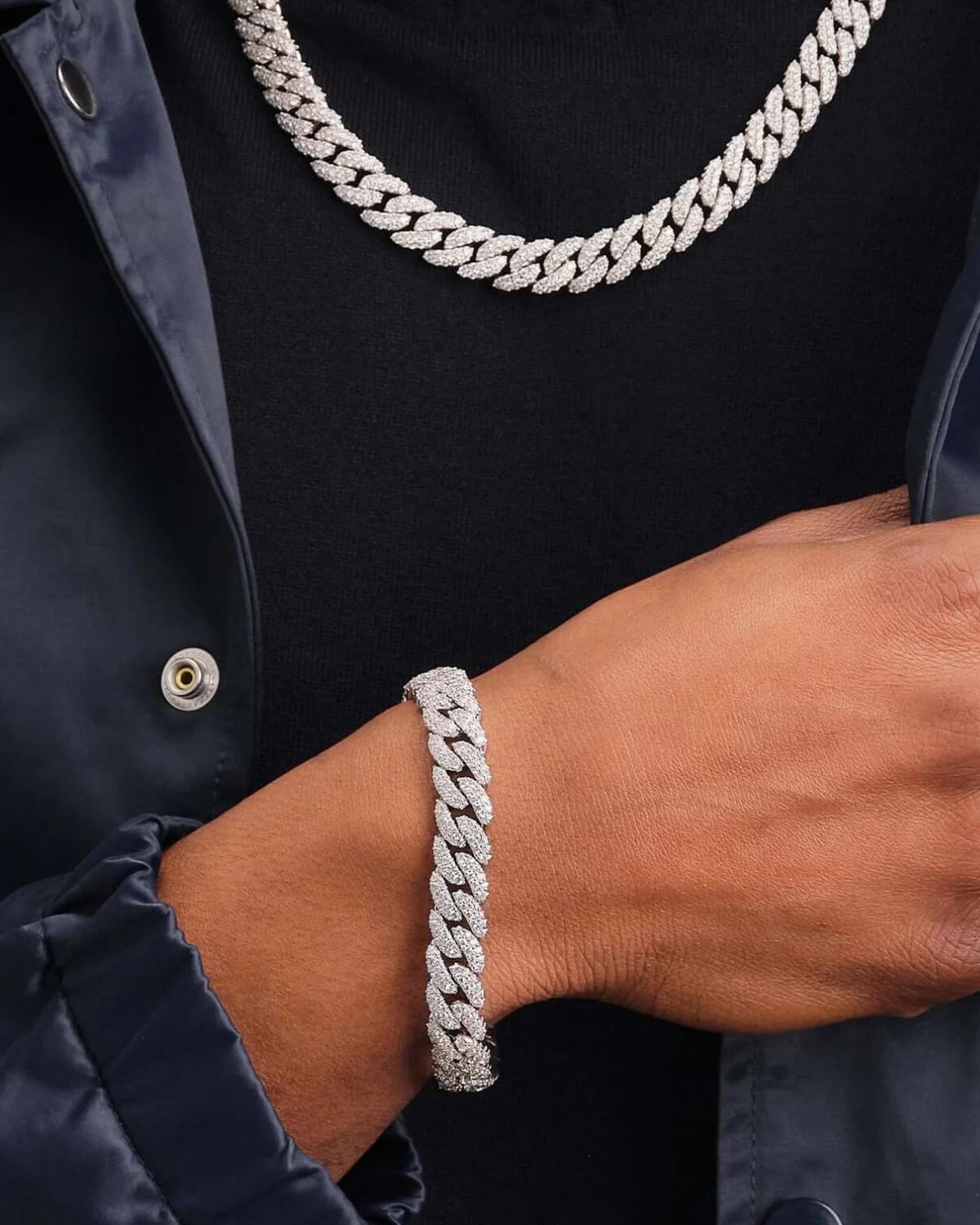 Bracelet ICED OUT CUBAN (10mm)