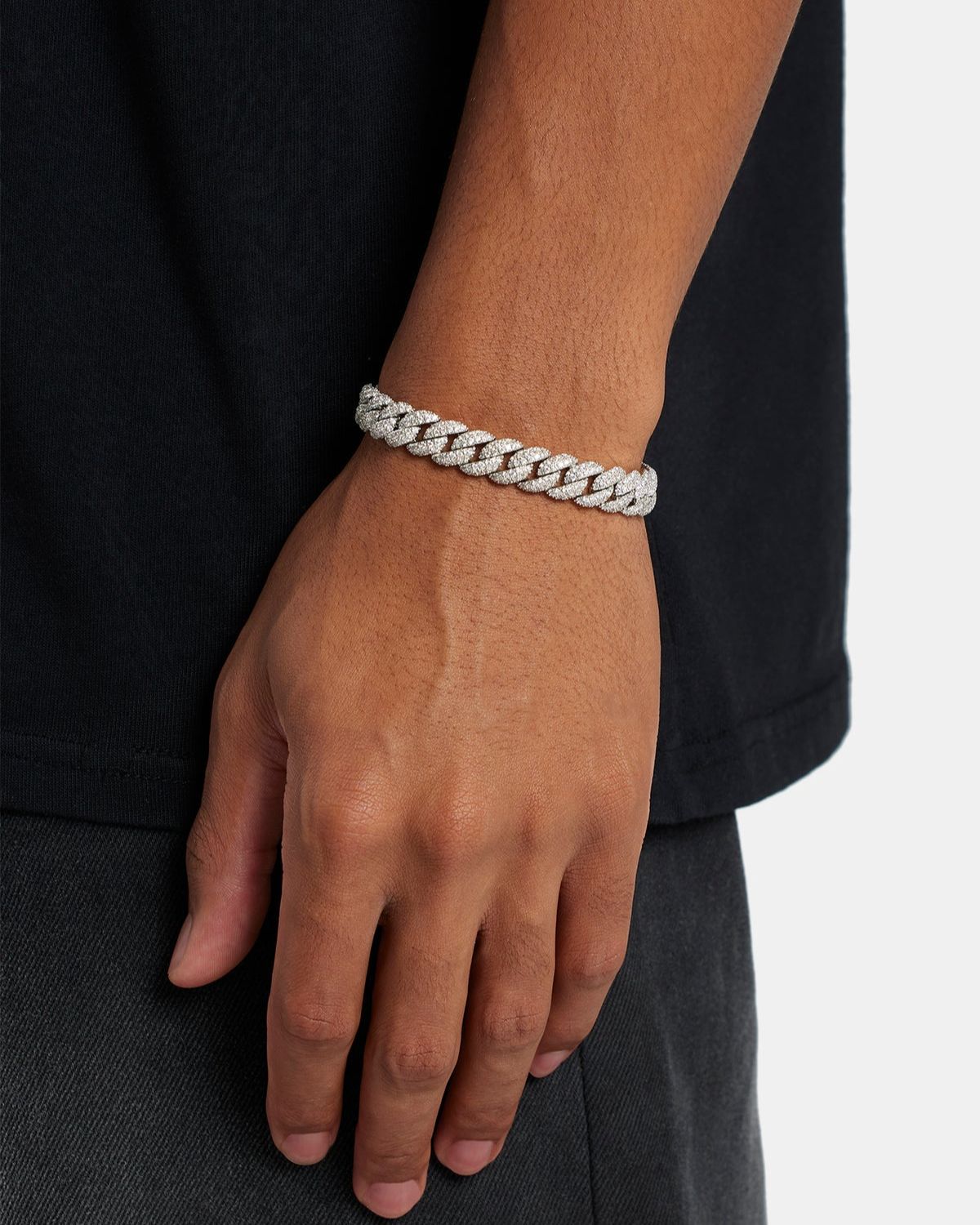 Bracelet ICED OUT CUBAN (8mm)