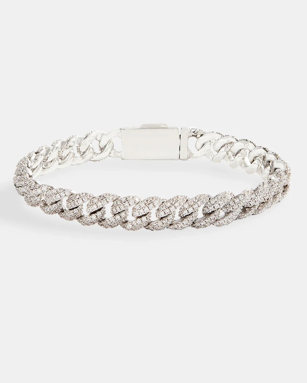 Bracelet ICED OUT CUBAN (8mm)